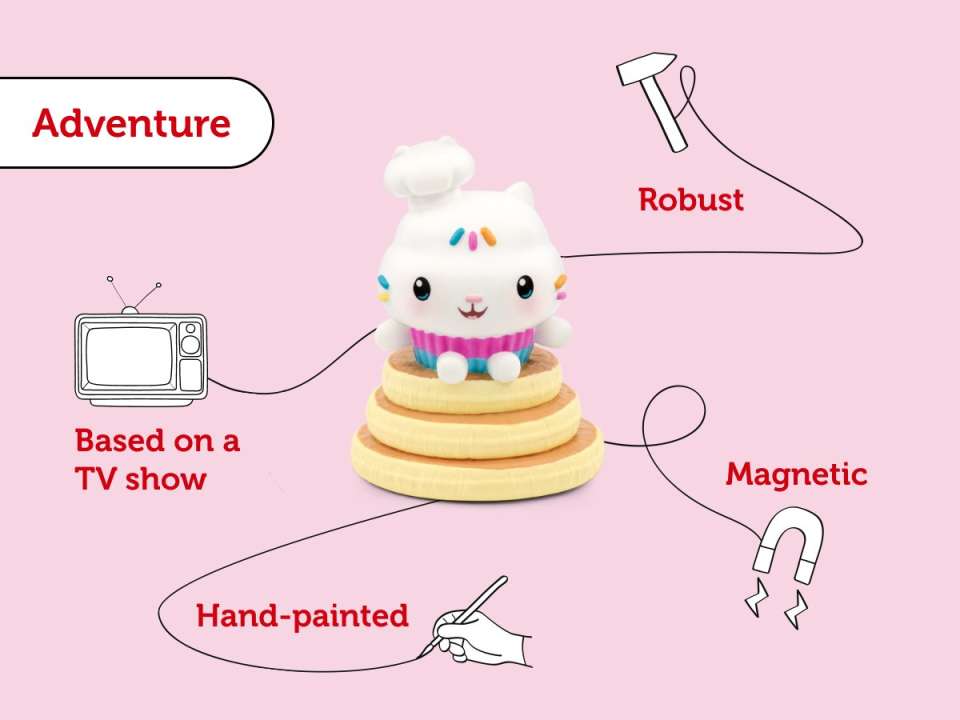 Tonies Audio Play: Gabby's Dollhouse - Cakey Cat