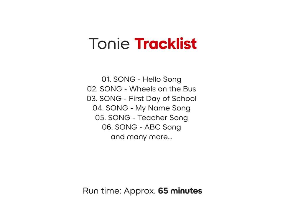 Tonies Music: JJ Cocomelon