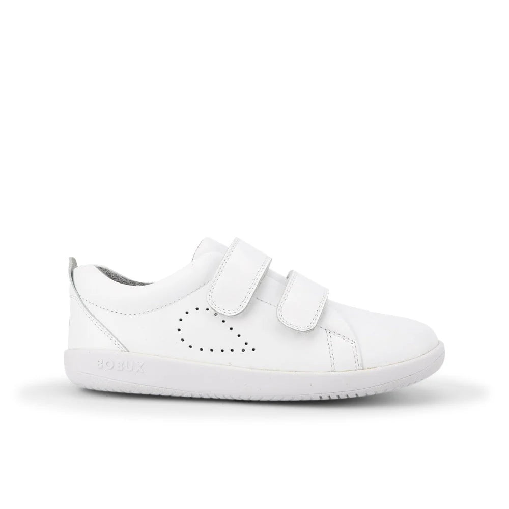 Bobux Grass Court II Kids+ - Optical White