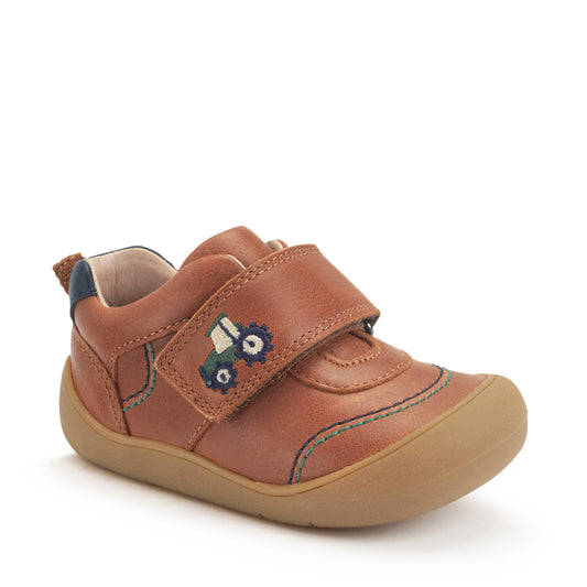 Start-Rite Harvest Tan Leather First Walkers