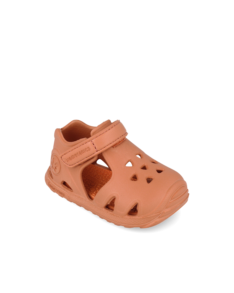 Biomecanics BioAQUA First Steps Beach & Pool Sandals in Peach