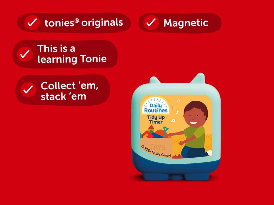 Tonies Learning & Discovery: Daily Routines Tidy Up Timer