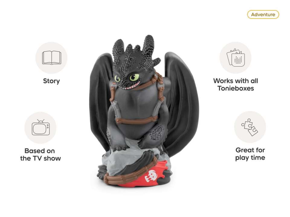 Tonies Audio Play: How to Train Your Dragon - Toothless