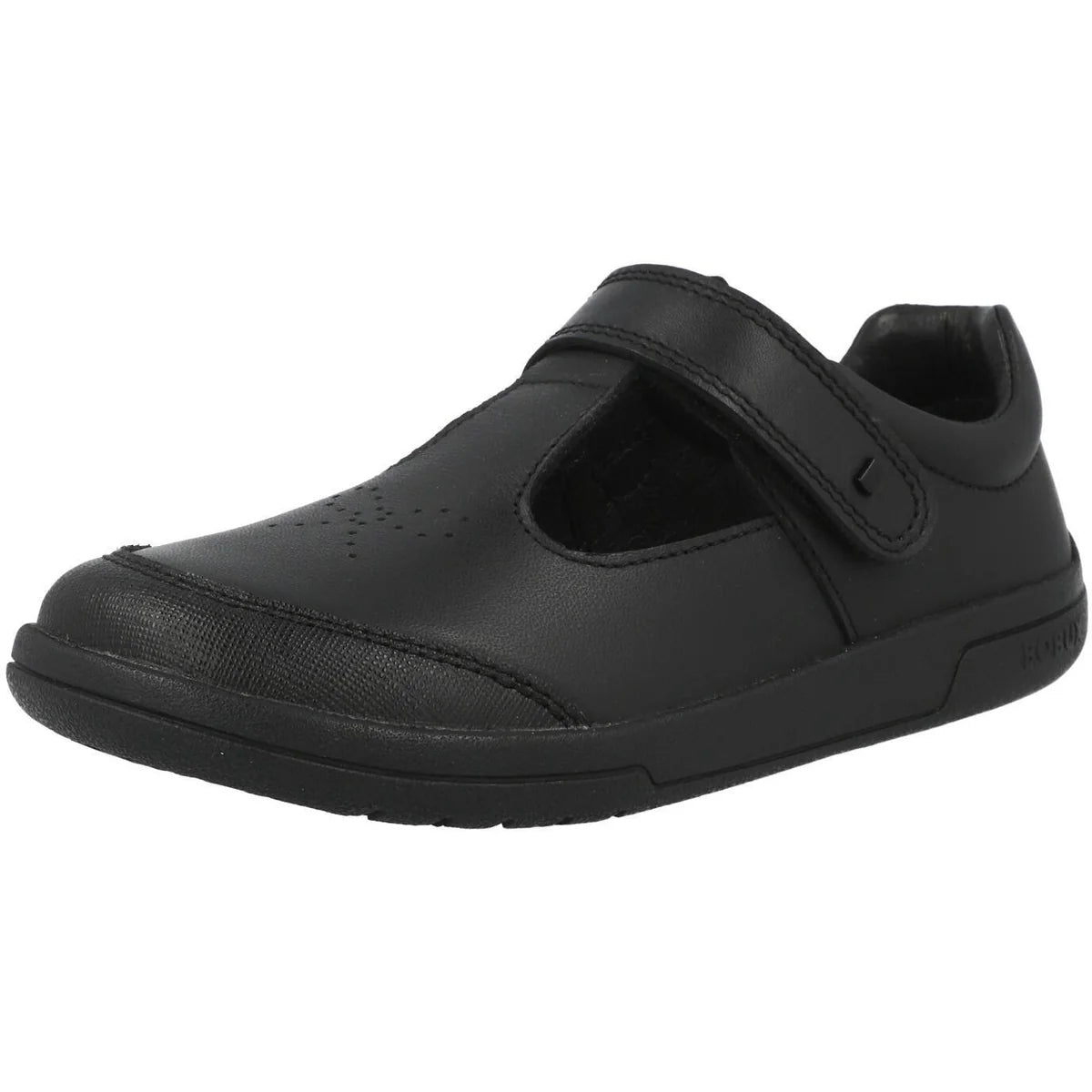 Bobux Bubbles Girls School Shoes - Black Leather