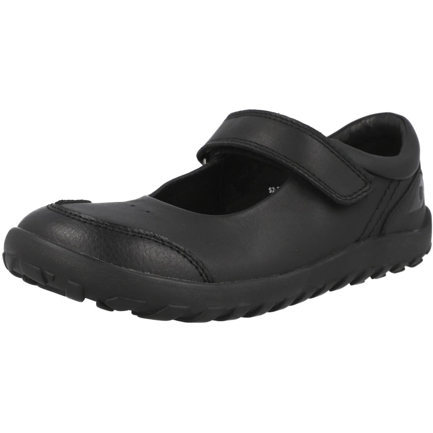 Bobux Hula Girls School Shoes - Black Leather