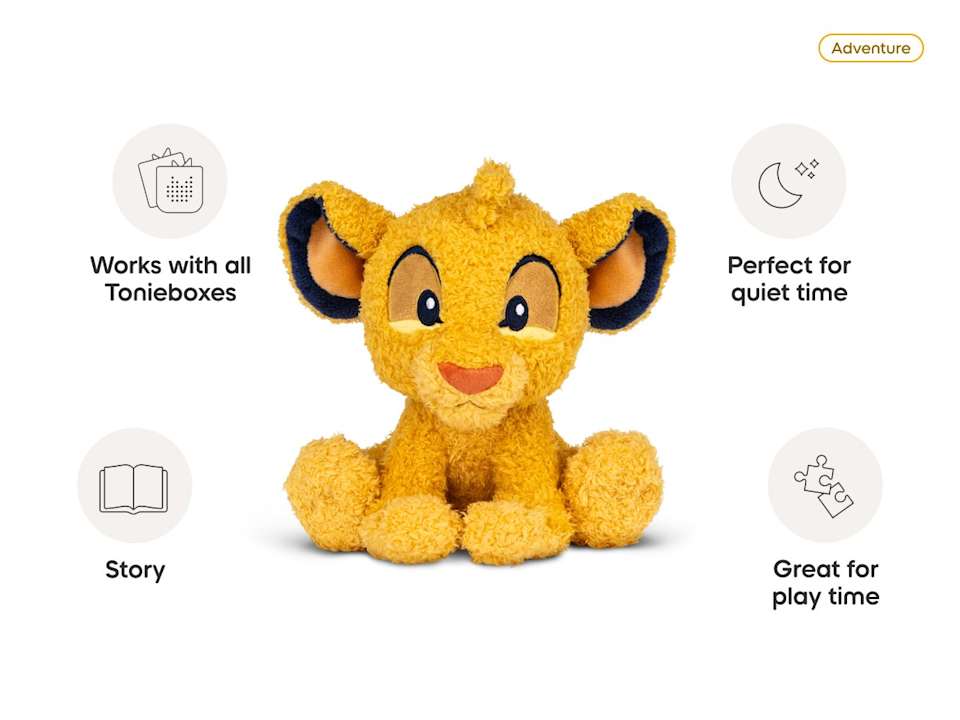 Tonies Huggable Buddy: Lion King - Simba