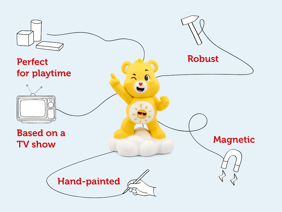 Tonies Audio Play: Care Bears Unlock the Magic - Funshine Bear
