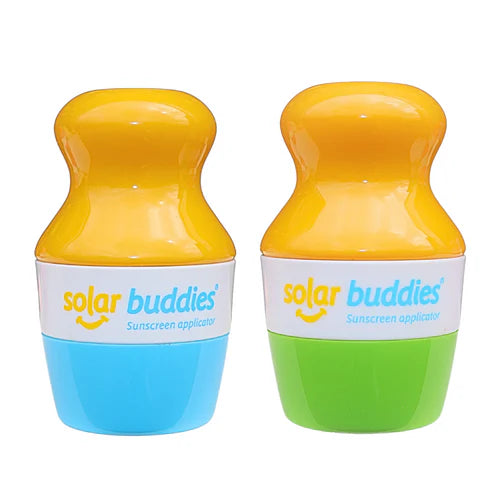 Solar Buddies Sunscreen Applicators - Duo Bundle (Green and Blue)