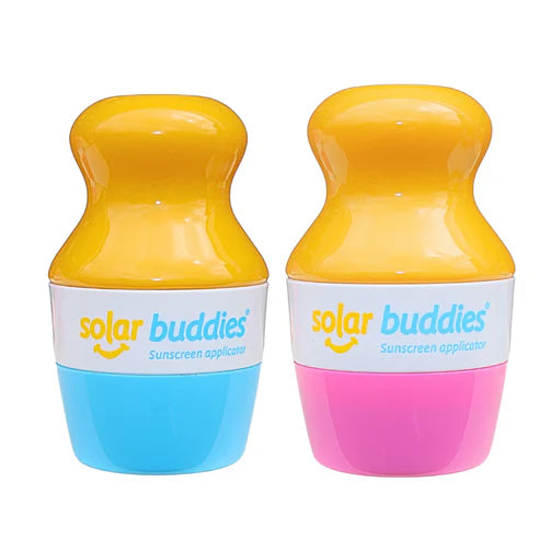 Solar Buddies Sunscreen Applicators - Duo Bundle (Pink and Blue)