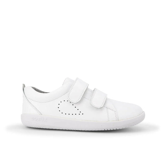 Bobux Grass Court II Kids+ - Optical White