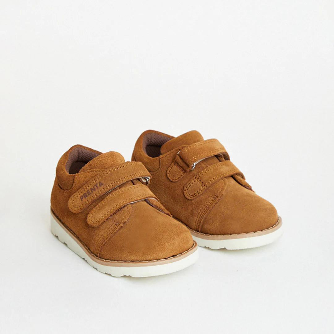 Prenta Comet Tan Suede Kids Shoes