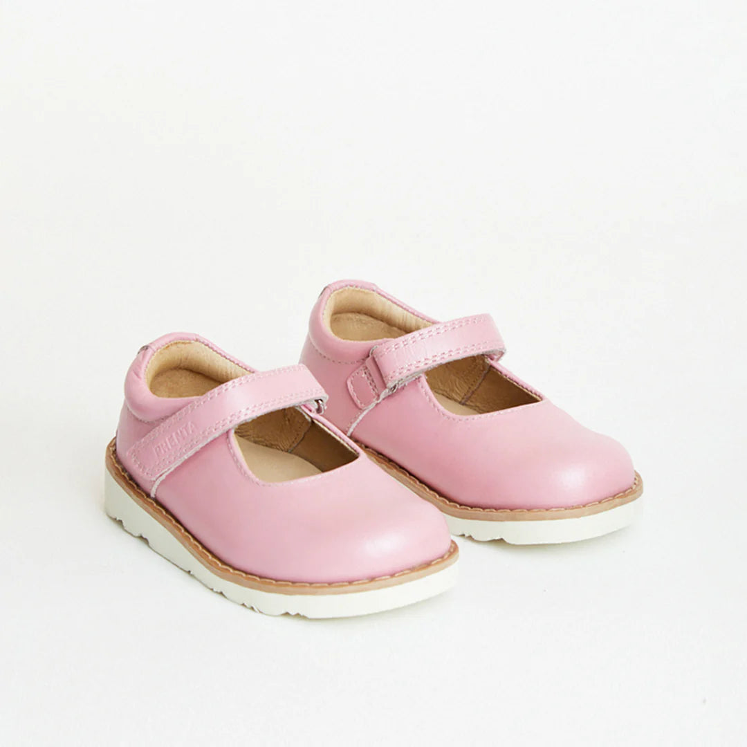 Prenta Aurora Pink Metallic Leather Kids Shoes