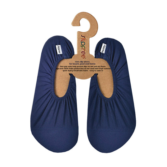 Slipfree Older Kids Navy Blue Swim Shoes