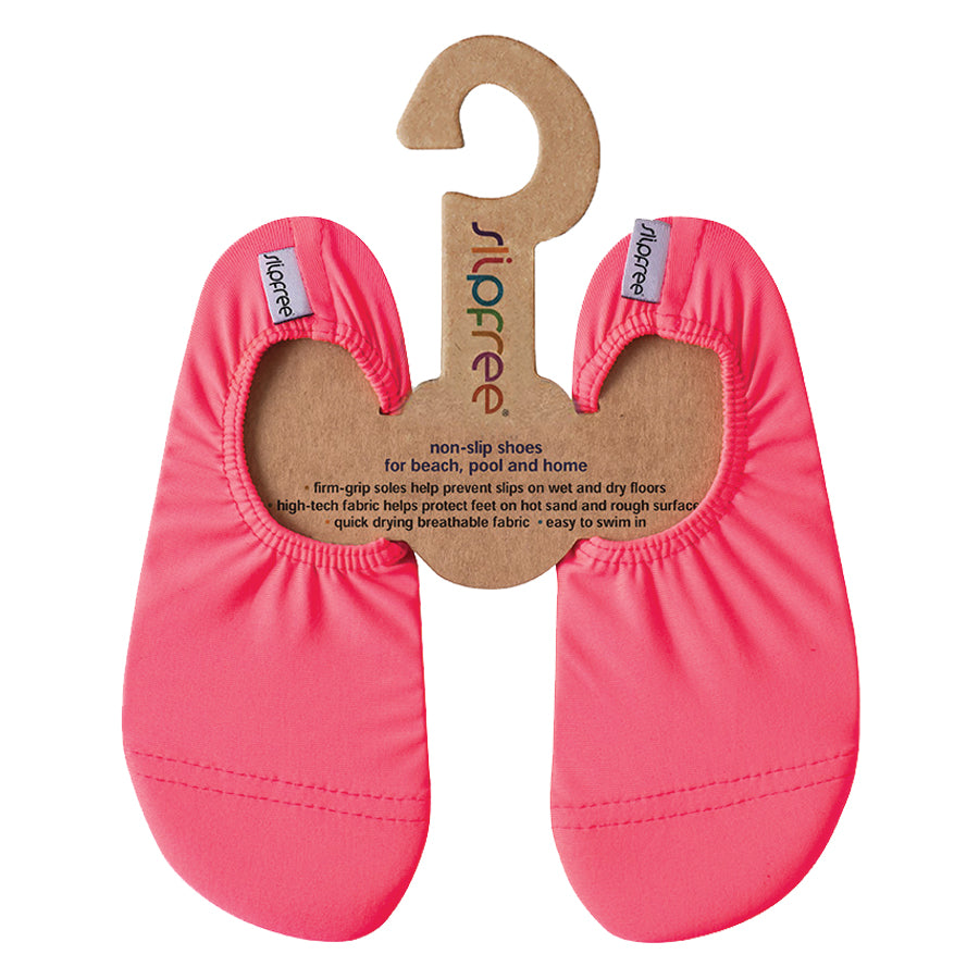 Slipfree Neon Fuschia Swim Shoes