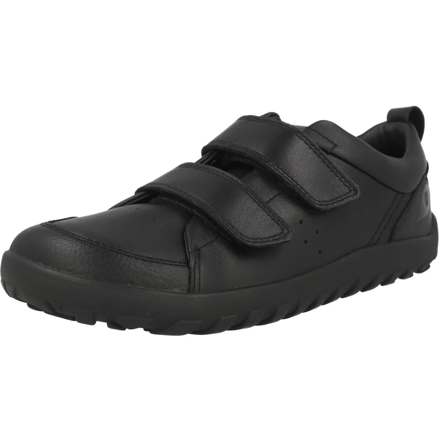 Bobux Ripley Boys School Shoes - Black Leather