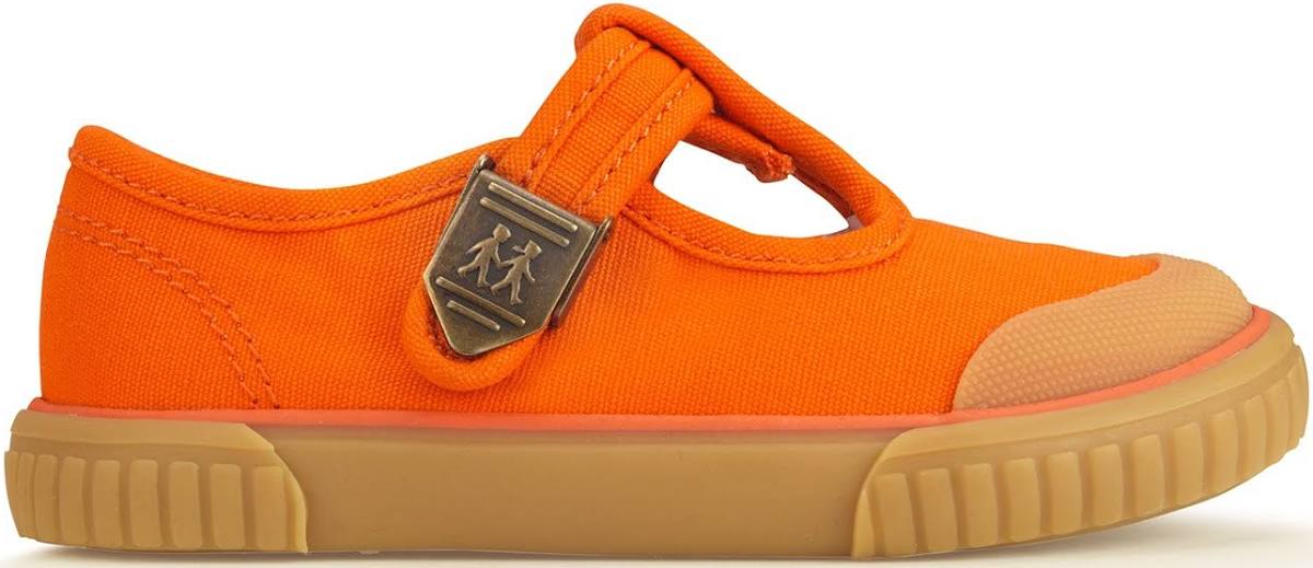 Start-Rite Anchor Orange Canvas